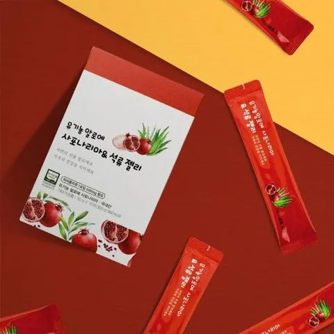 석류 알로에 사포나리아 젤리스틱 30포(1박스)