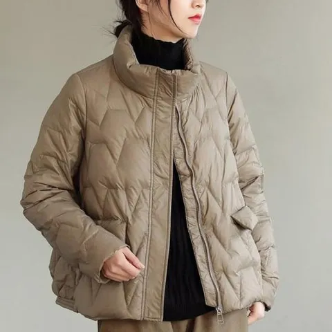 점퍼 따뜻해 퀼팅 덕다운패딩