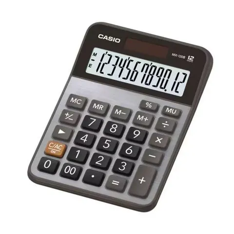 탁상형계산기 카시오 일반 전자 계산기 MX-120B(1개)