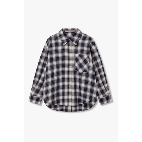 [ 롯데백화점 ]VOV  원 포켓 체크 셔츠 (7156360801)