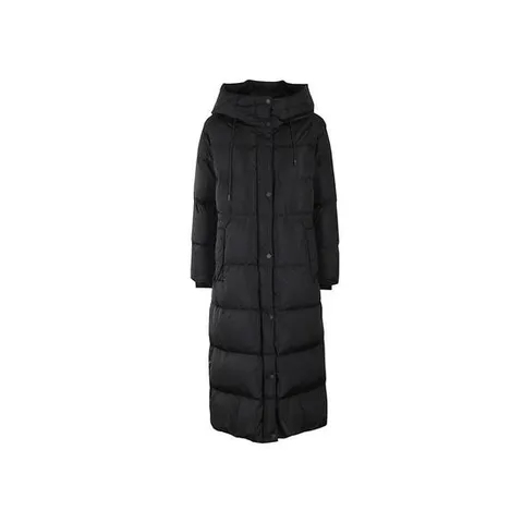 24FW DOLLY 퀄팅 롱 패딩자켓 블랙 2425496052 004