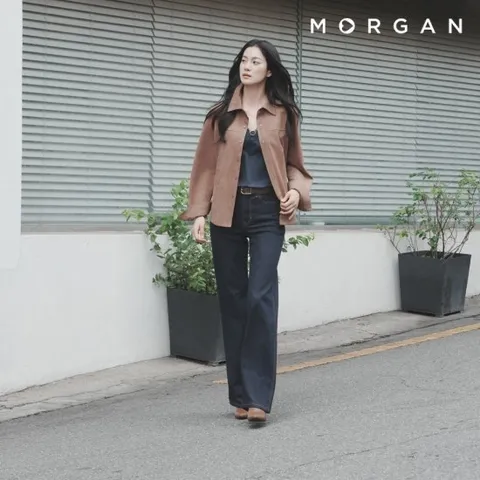 모르간 26FW 뉴 데님슬랙스