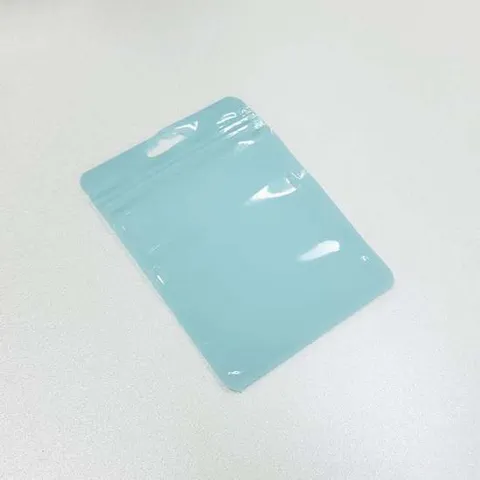 마카롱 파스텔 지퍼백 10.5x15cm 민트 1p 파스텔지퍼백 구디백