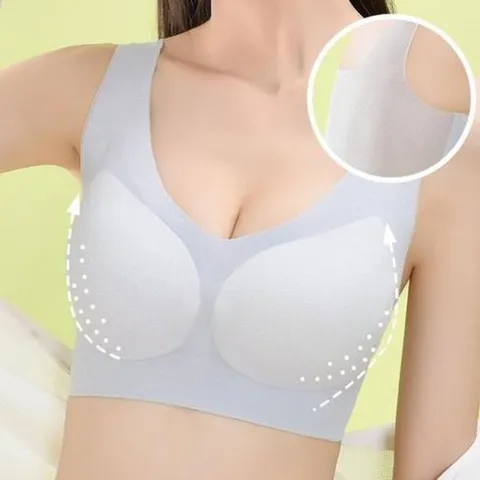 노와이어브래지어 햄라인 에어 쿨 메쉬 브래지어 노와이어 여름브래지어