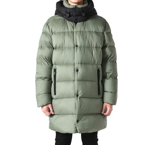 무스너클 NOSTRAND 노스트랜드 후드 롱 패딩자켓 카키 M32MP226 767