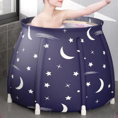 대용량 자쿠지 휴대용 홀로사우나 욕조기 성인접이식욕조