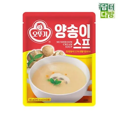 양송이스프80g 오뚜기 양송이스프 X 80g 5개