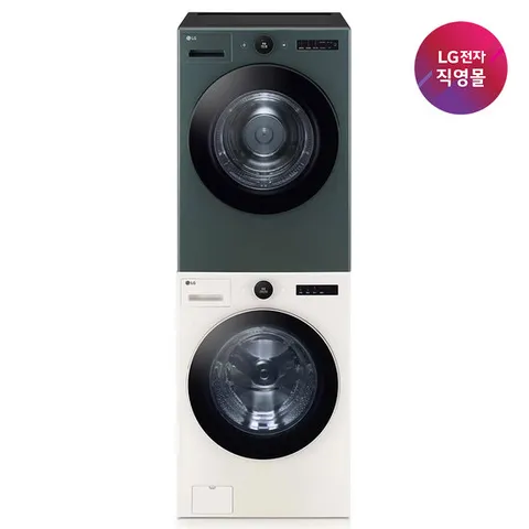 [LG전자 직영] LG 트롬 세트모델 FX23ENER+RD20GNG (드럼세탁기+건조기)