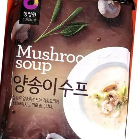 양송이스프(대상 1K) 양송이스프 HMR 간편식품 시리얼