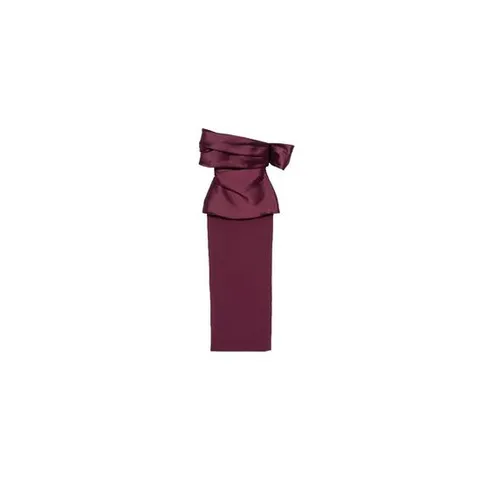 솔레이스 런던 off shoulder draped maxi dress 12001047380232 TP724172469