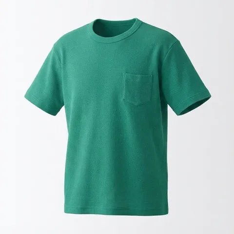 벨기에 와플 티셔츠 (BELGIAN WAFFLE T-SHIRT GREEN BLISS)
