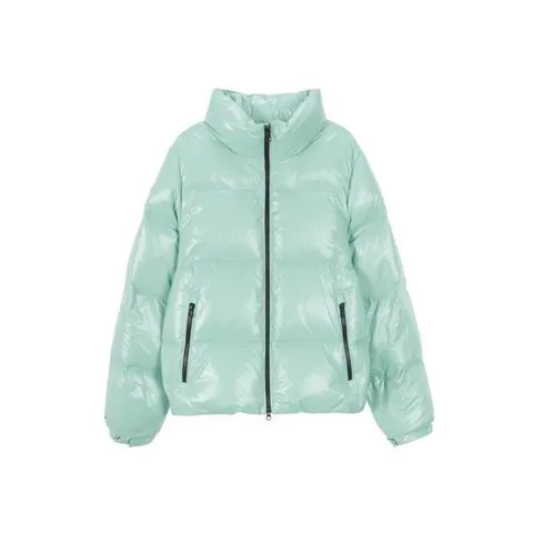듀베티카 디마 로고 패치 다운 자켓 VDDJ11546K0001MTL LIGHT MINT DOM