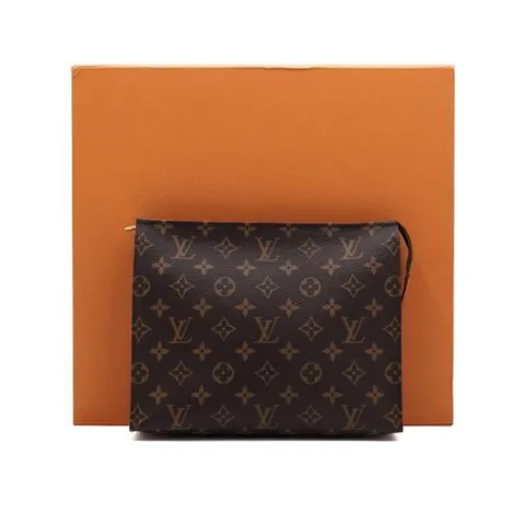 [와이즈럭스 중고명품] Louis Vuitton(루이비통) M47542(M28264) 모노그램 토일레트리(토일렛)파우치26 클러치백aa64683