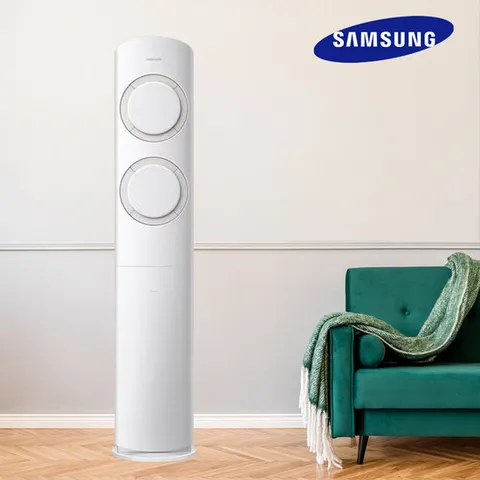 삼성 AI 비스포크 Q9000 인버터 스탠드 19평 에어컨 실외기 리모컨포함 AF60F19D11GS