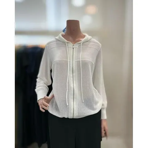 올앤선드리 세이브존06 메쉬 블록 후드 가디건 A6M5KJ231