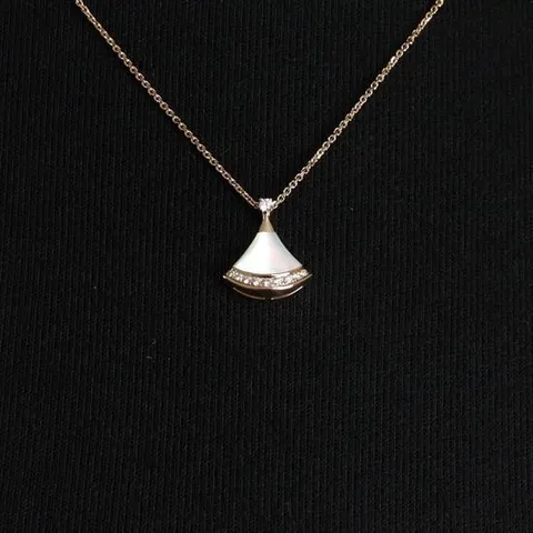 [와이즈럭스 중고명품] Bvlgari(불가리) 358365 18K로즈골드(핑크골드) 0.13CT 다이아 디바스드림 네크리스 목걸이aa64520