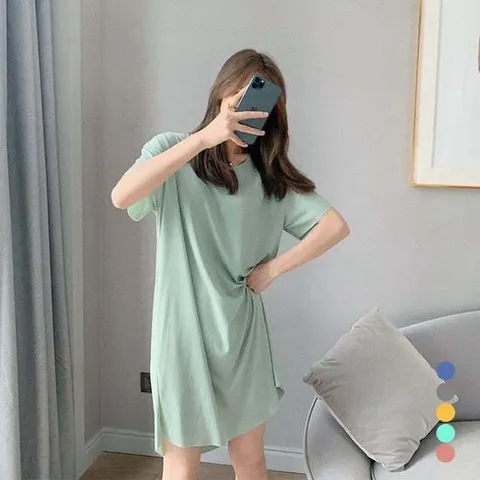 [스타일하우스](스타일하우스)원피스 OPS 홈웨어 루즈핏 골지 미