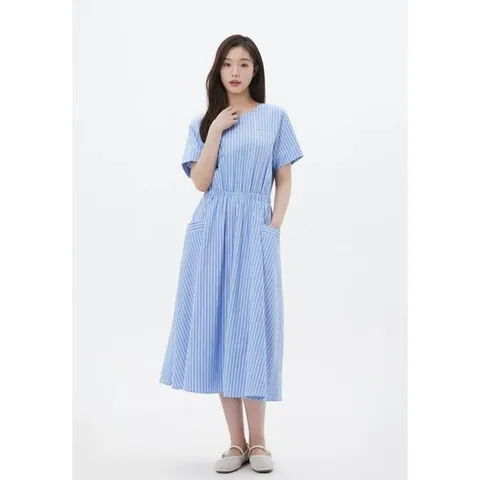 [ 롯데백화점 ]허리밴딩 원피스 PS2WO563