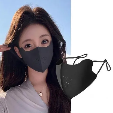 HS끈조절이 가능한 아이스실크 새부리마스크 귀걸이형 페이스 마스크