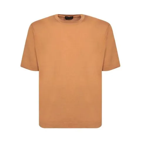 델 오글리오 반팔 티셔츠 TS0MC SU18R 090 Brown