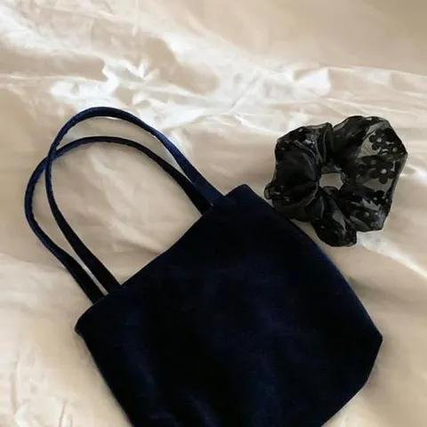 bag bag Chocolat velvet mini