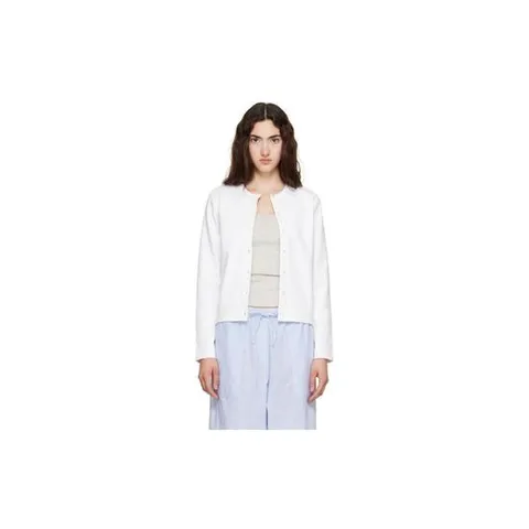 26 FW 플로레 플로레 여성 화이트 포피 가디건 262924F095002