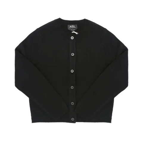 아페쎄 가디건 WVBDK F22301 LZZ BLACK 여자가디건