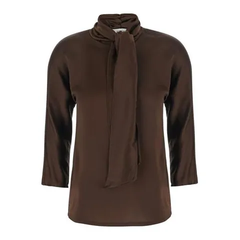 주카 블라우스 셔츠 J4452030L031127 Brown