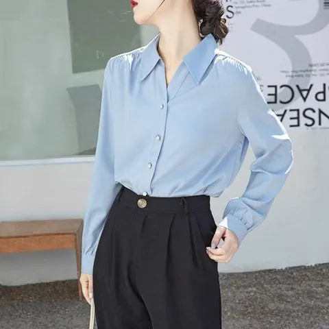 카라 KSS 2330 여자카라넥블라우스