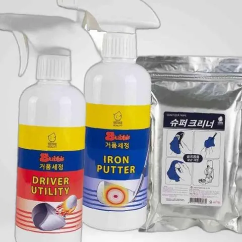 골프클럽 퍼터.아이언-버블 거품 골프연습 세정제-400ml 버블워시 세정제클리너