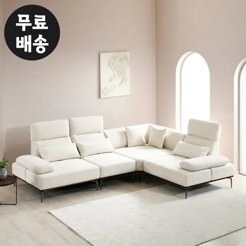뮤엔 패브릭 모듈 스윙 코너형 5인용 소파 쇼파 거실