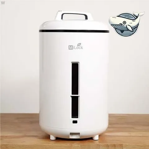 [무료배송] 미락 진공 쌀 보관통 20Kg 주방 쌀 저장
