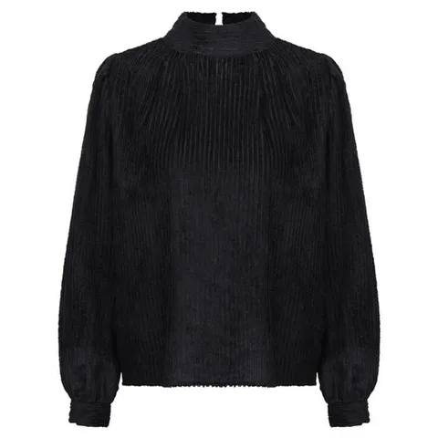 [ 롯데백화점 ][파슨스] Velvet Ruffle Blouse [WHRTABL02]