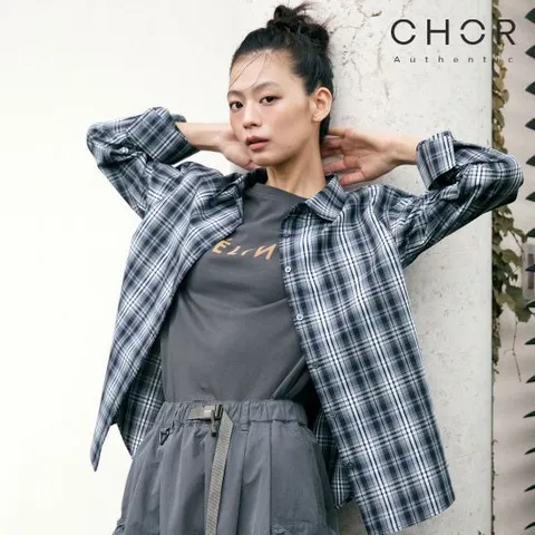 코어 어센틱 26FW 체크 셔츠