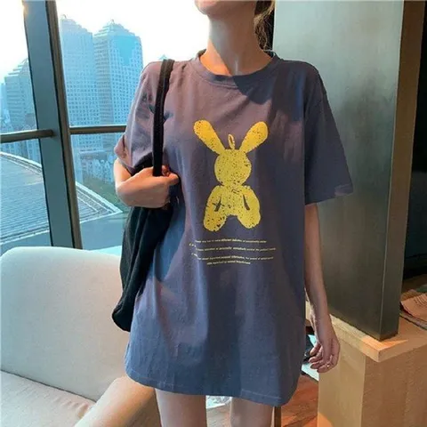 여자맨투맨 토널형 여성 반팔 티숙 BI00480 반팔티 루즈핏 티 p