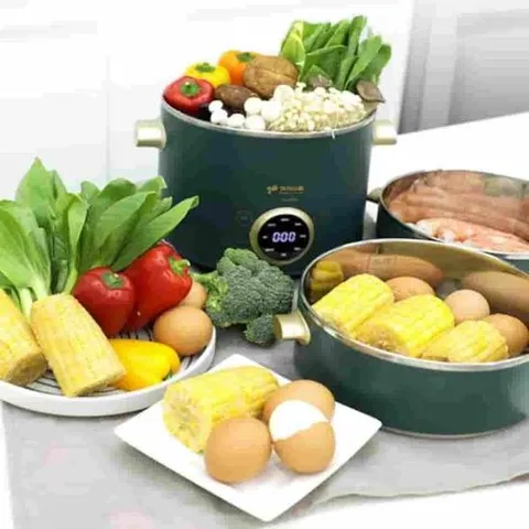 만능쿠커 전기찜기 어묵탕냄비 3단분리세척 감자찜기
