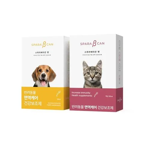 [애니픽] 스파라베타칸 펫 강아지용, 고양이용/ 반려동물 건강보조제 베타글루칸