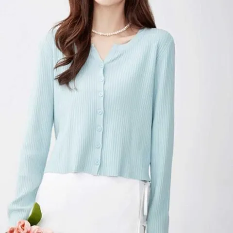 여름 세로골지 가디건 소프트 가을 베이직 실내외