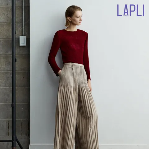 라플리 26FW NEW 플리츠 팬츠