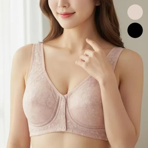 똑딱이브라 앞후크 노와이어 프론트훅