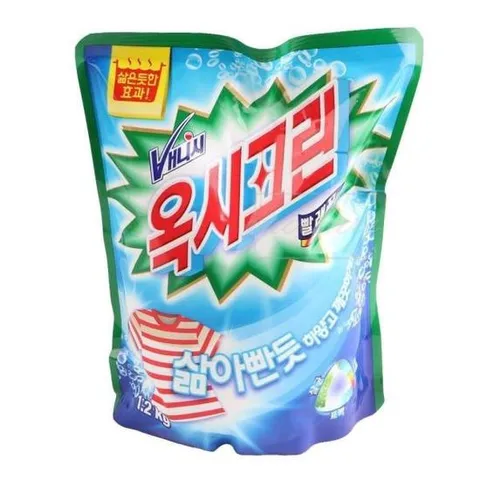 드럼 산소계 빨래세제 세탁보조제 흰옷표백제 1.2kg