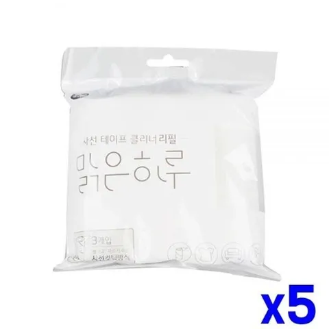 테이프크리너 강력 리필 12CMx3M x5개 청소용품