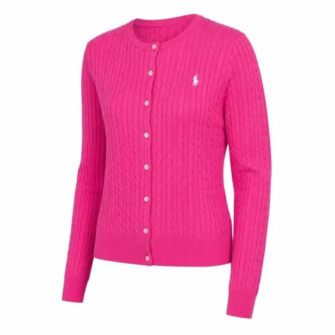 RALPH LAUREN KIDS 케이블 가디건 313543047058 PINK (성인착용가능)