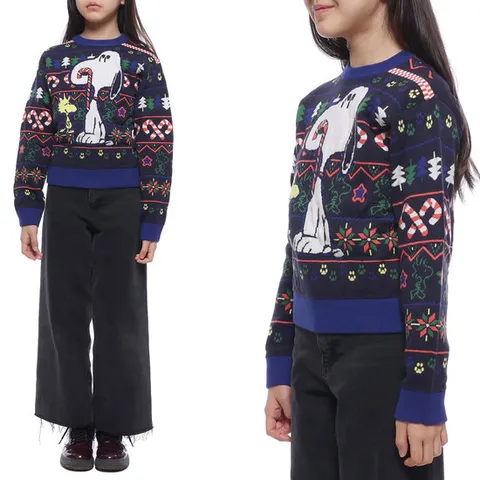 [ 롯데백화점 ]마크제이콥스  22FW 피너츠 스누피 맨투맨 (W25568 84E 22F)
