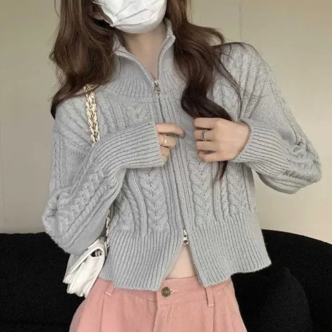 니트집업가디건코디 여자 봄 데이트 룩 주말 나들이 코디 집업 가디건