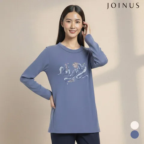 조이너스 자수 로고 디테일 티셔츠_JAAS2-CKL010