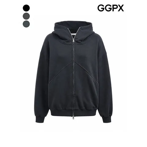[GGPX]캐주얼 후드 절개 투웨이 집업 점퍼 (GQ9JP005F)