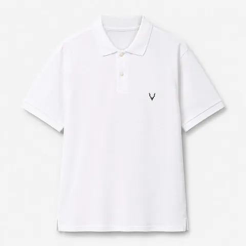 SS Polo Shirt - Cotton Pique (QV661-A) (폴로 반팔 티셔츠)