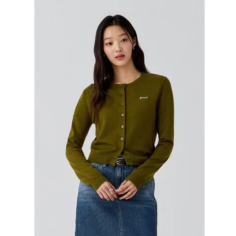 [ 롯데백화점 ][게스(진)]여성 베이직 가디건 YQ4S9485