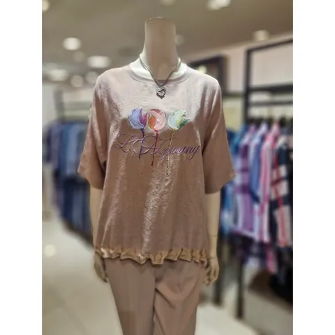 [이헌영] 5부소매 라운드티셔츠 25BS5040B5